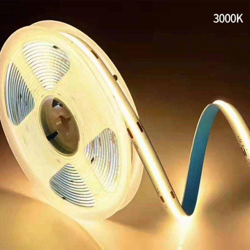 COB LED Strip 320leds 2024 venda quente Cuttable 12VDC CRI90 3000K 2700K 4000K 6000K COB led tira para sala de estar