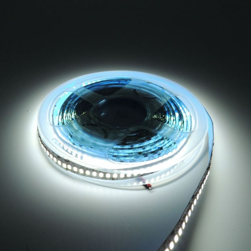PCB branco não impermeável 2835 LED Strip 120LED Emitir cor 3000K/4000K/6000K 5m/rolo 120° Ângulo de feixe