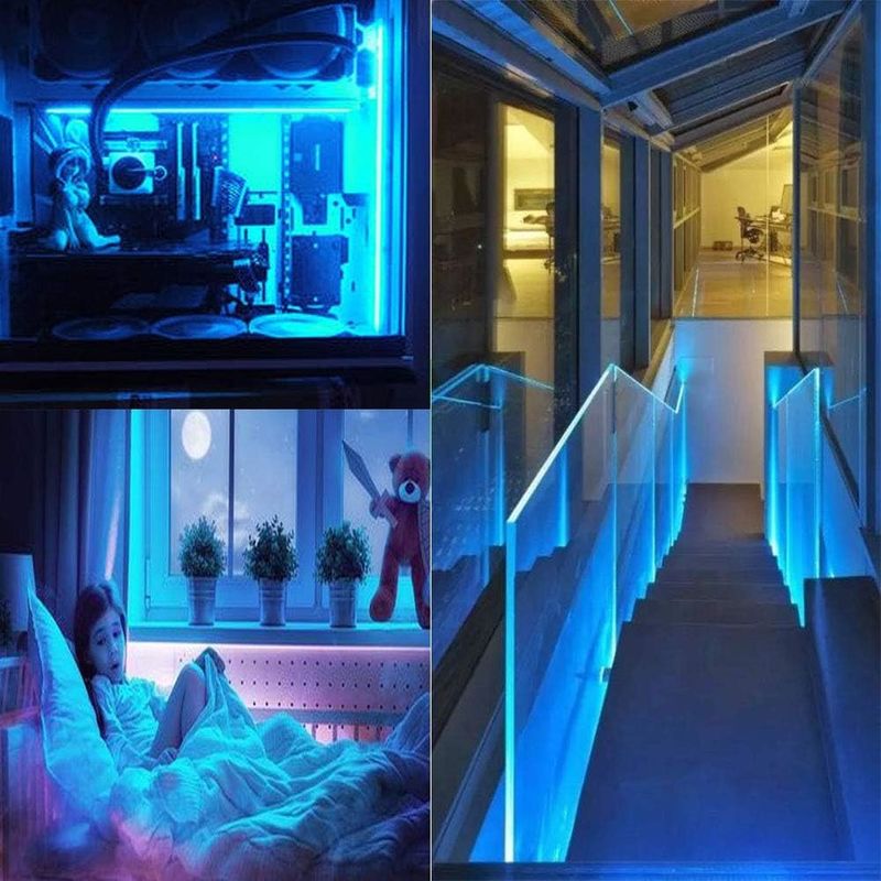12V 240LEDS SMD 2835 LED Strip Light 1200LEDs 16,4Ft Não-impermeável Cores Vermelho Verde Azul Laranja Para Bar