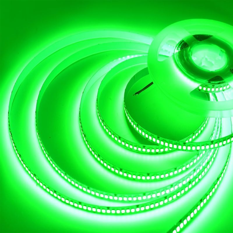 24V Alto brilho 240LEDS SMD 2835 LED Strip Light 1200LEDs 16,4Ft Cores sem resistência à água Vermelho Verde Azul Laranja Para KTV