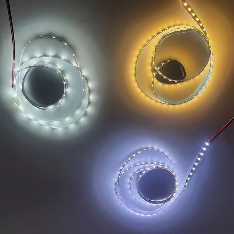 60 leds/m 2835 LED Strip Light 5m/Roll 20-22LM 120° Ângulo de feixe 2700 4000k 6000K Solução de iluminação interior para casa