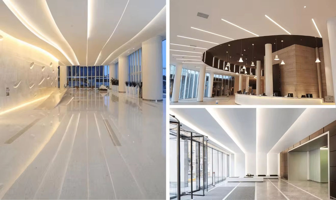 Super larga super brilhante COB led RA90 30mm 1600chips 5 linhas 40W/M DC24V COB LED Strip luzes para projeto de teto