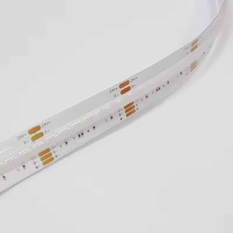 Super brilho COB LED faixa RGB 12mm cores múltiplas 120 graus super amplo 1080 LEDs/m COB faixa luz full color