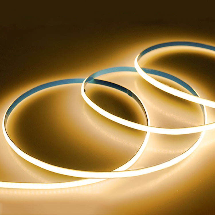 Certificado 10W/m 2700K-6500K 90 CRI CRI CRI Corretível COB LED Strip para iluminação dimmable