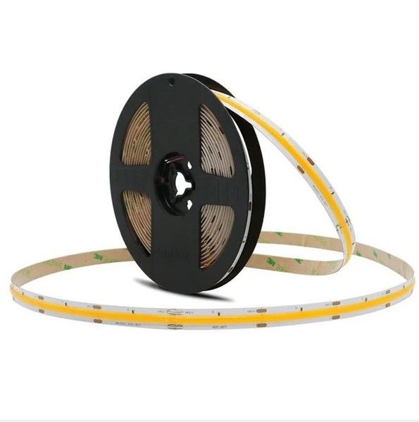 Certificado 10W/m 2700K-6500K 90 CRI CRI CRI Corretível COB LED Strip para iluminação dimmable