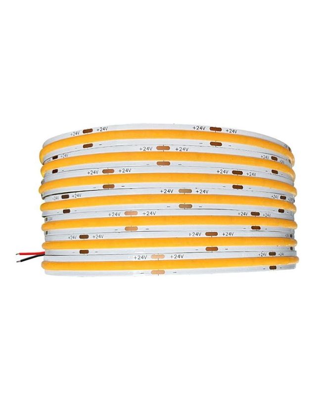 Lâmpadas de alta CRI DC24V COB480 5m/rolo RA90 tira de cob para decoração interna exterior