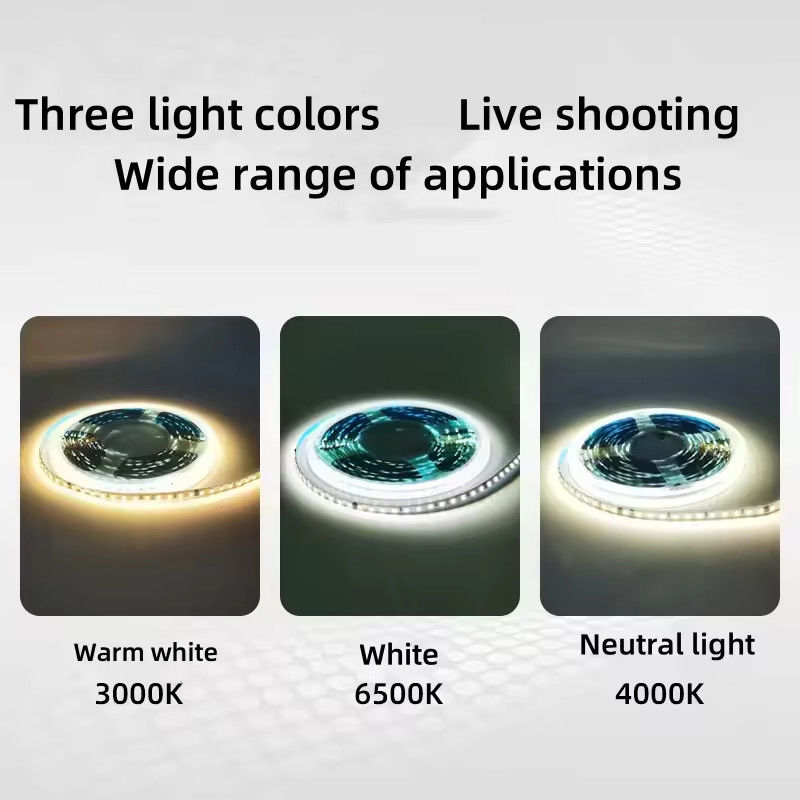 120LEDs/m Faixa LED flexível para interiores sem necessidade de motorista CRI80 2835 SMD 8mm PCB comprimento 5M/10M