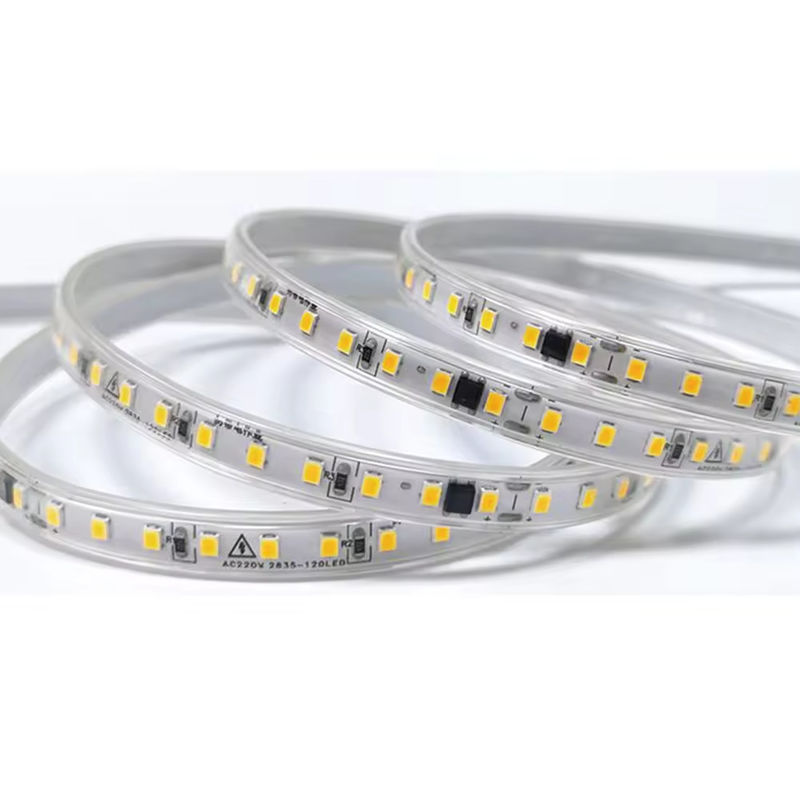 120LEDs/m Faixa LED flexível para interiores sem necessidade de motorista CRI80 2835 SMD 8mm PCB comprimento 5M/10M