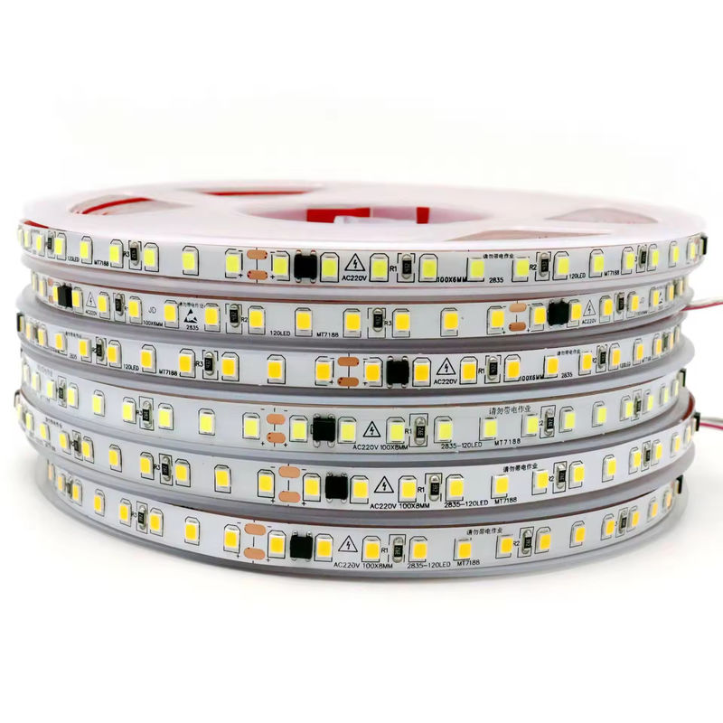 2835 120Leds 8W/M CRI80 Faixa LED flexível 5M/10M comprimento para decoração de Natal em casa