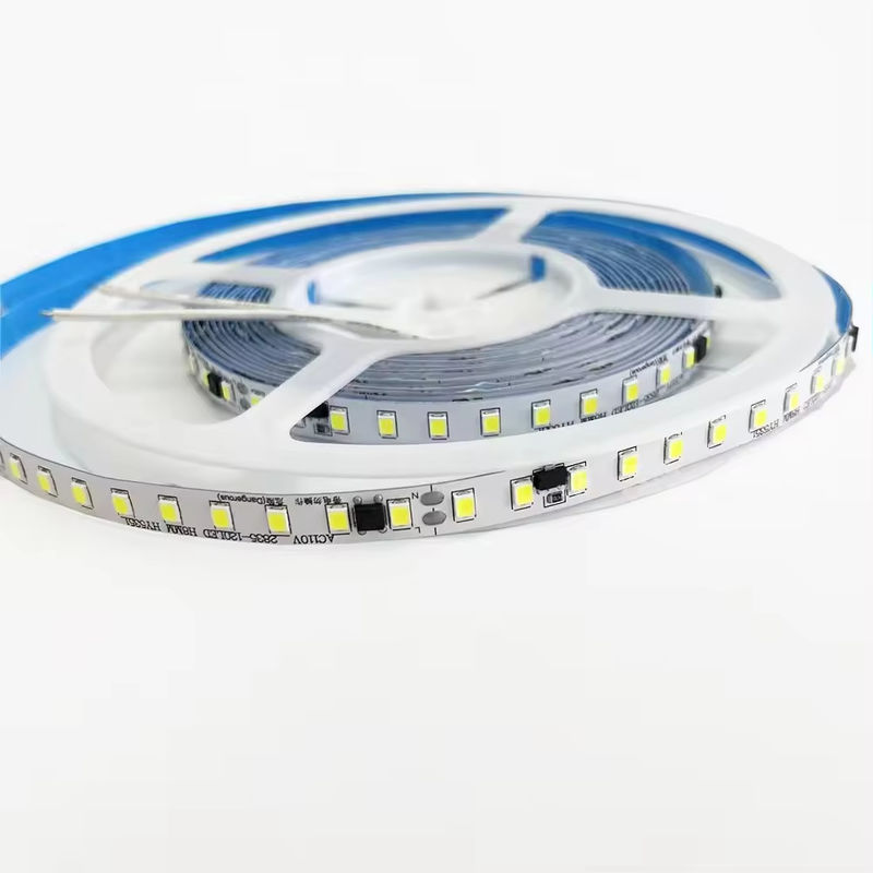 Lâmpada de fita de LED de 10 cm de 110 V cortável IP65 120 2835 Lâmpada de fita de LED não-impermeável IP20 Lâmpada de LED flexível