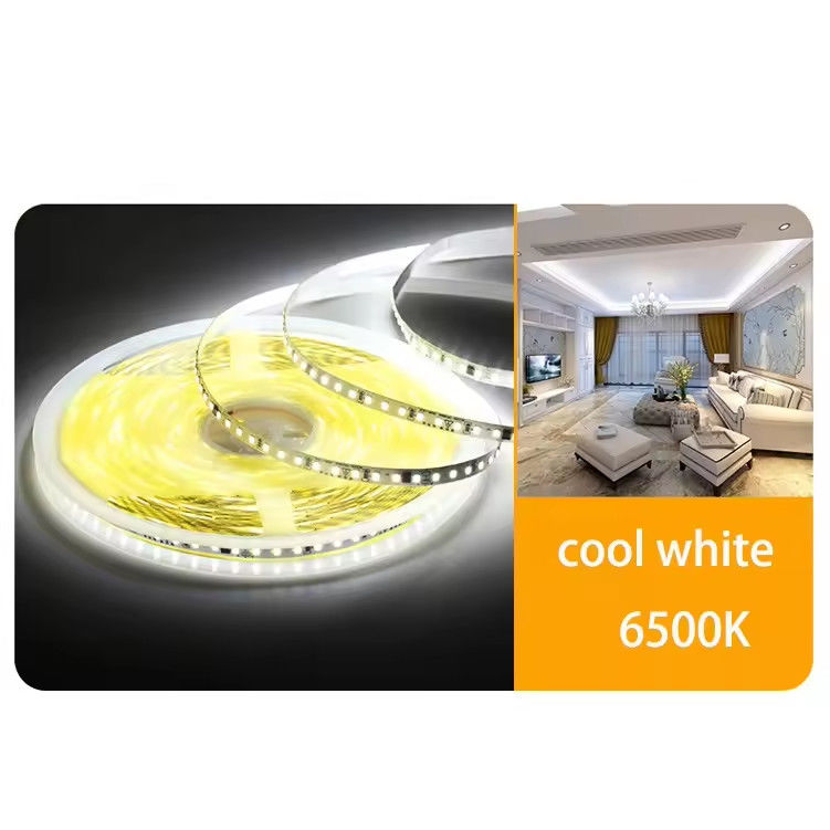 Lâmpada de fita de LED de 10 cm de 110 V cortável IP65 120 2835 Lâmpada de fita de LED não-impermeável IP20 Lâmpada de LED flexível