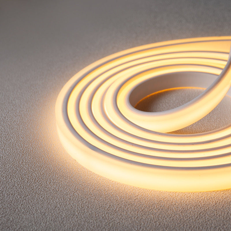 Lâmpada LED de neon de silicone de 2700K com 12W/m de cor emitente e taxa de resistência à água IP68