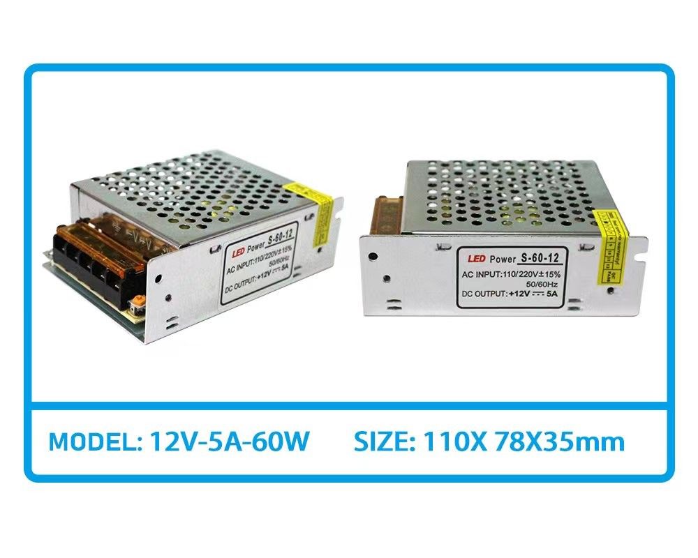 OEM ODM 12V 24V LED Fornecimento de energia AC TO DC Fornecimento de energia de comutação CV Led Driver para Led Strip