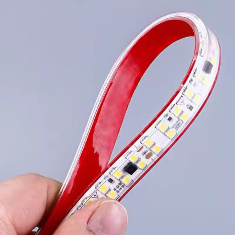 Sem condutor Alta tensão 220V Sem condutor Lâmina auto-aderente 240leds smd 2835 IP67 IP65 Lâmina de linha decorativa