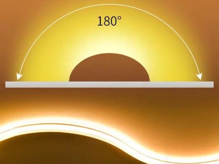 COB 288luz LED de alta tensão para interior e exterior flexível COB LED 110V 220V