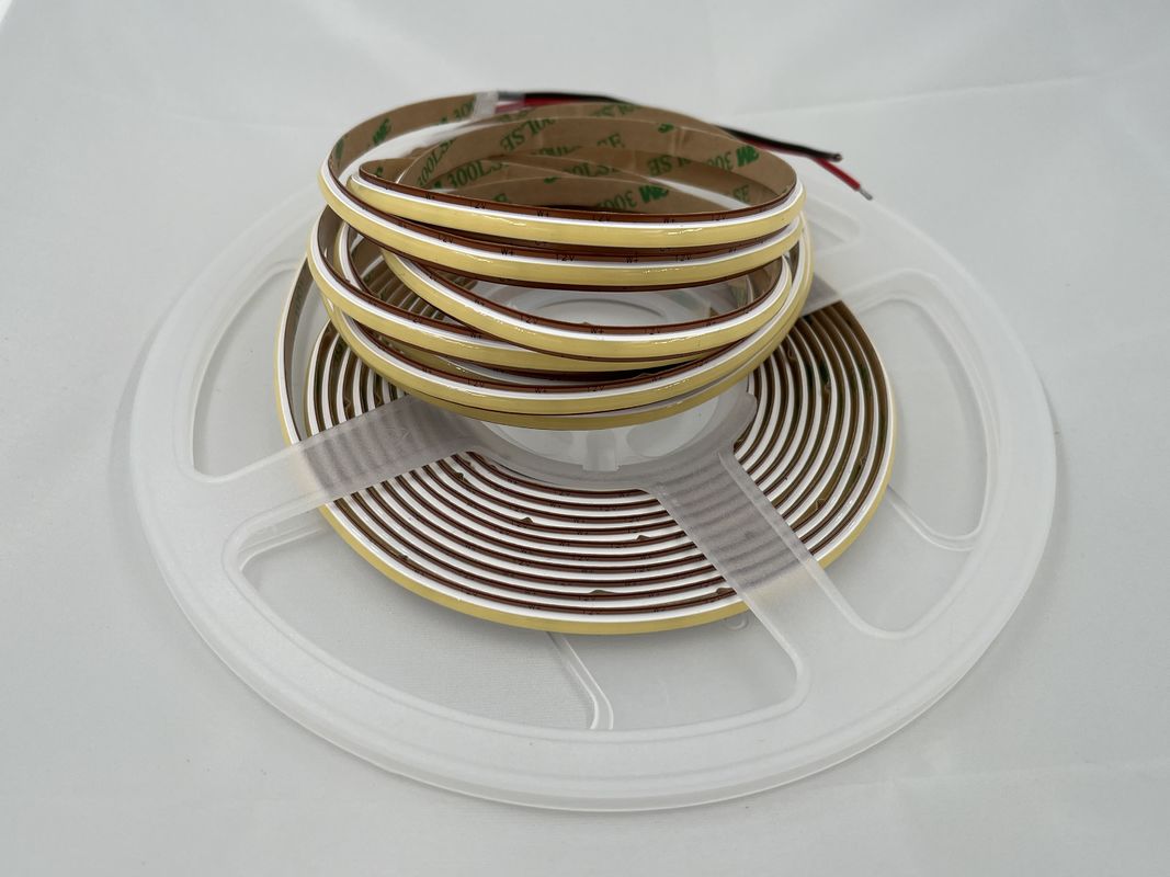 12V COB576Led/M 6.6MM Largura Dimmable 2700K A 6500K CCT COB LED Strip Iluminação flexível CE Certificado