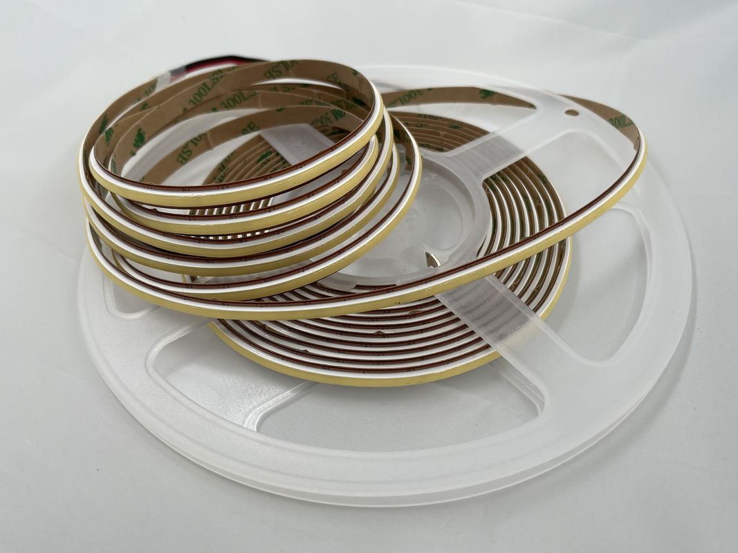 12V COB576Led/M 6.6MM Largura Dimmable 2700K A 6500K CCT COB LED Strip Iluminação flexível CE Certificado