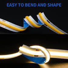 COB LED 10W 12W 110LM 320d/m Duplo PCB DC 12V 24V 220V CRI 90Ra 10metro Free Tailoring Personalização Strip