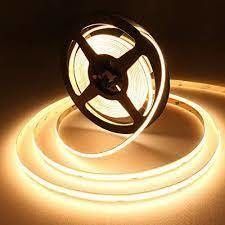 COB LED Strip Light 240d/m 90LM 80Ra 10W/M 220V para personalização de iluminação de casa inteira