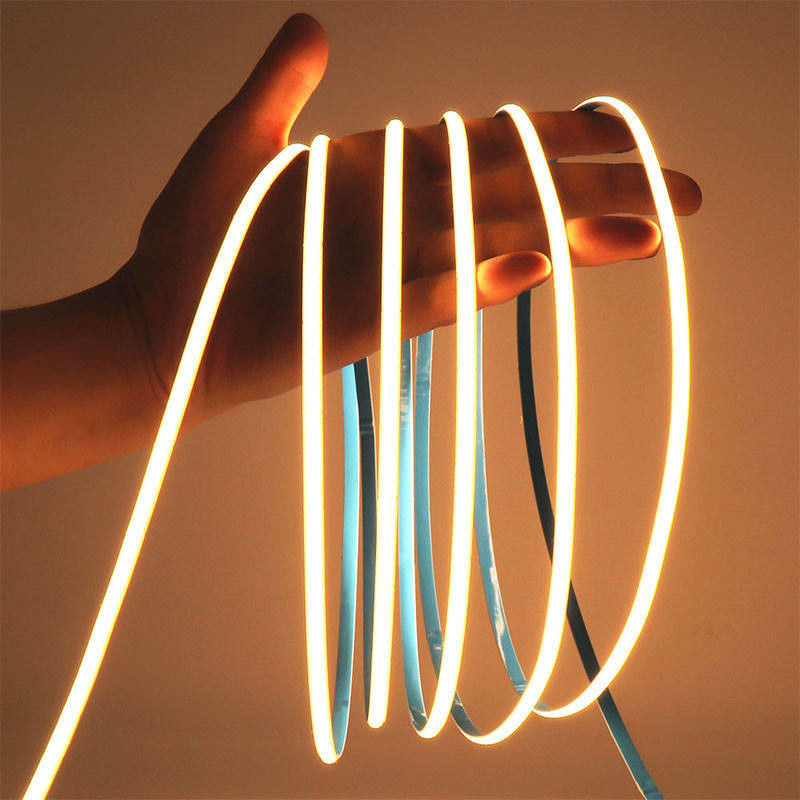 Decoração de interiores e exteriores COB LED Strip Light Alto CRI 280 320/480 Controle remoto