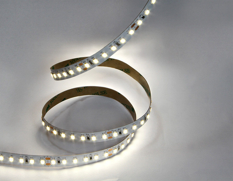 120LEDs 6000K 10w 12V SDCM 3 LED Strip com certificado CE ROHS COB LED Flexível Strip