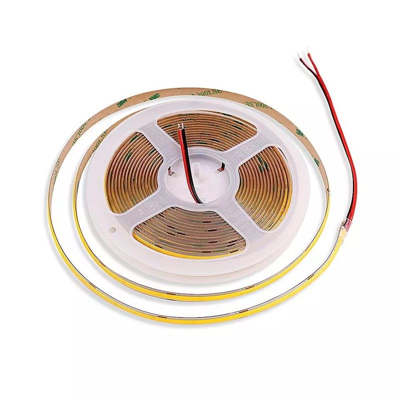 Indoor e Outdoor 230v 220v Ac Fob Cob Led Tape Quente Branco Azul Ip65 Impermeável 0,3kg Peso do Produto