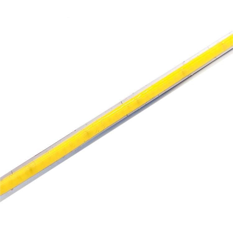 CE ROHS homologado COB resistente à água luz de faixa com controle de interruptor e alta densidade 320leds
