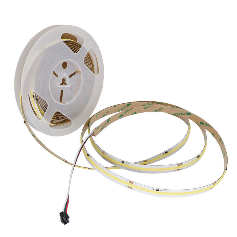 CE ROHS homologado COB resistente à água luz de faixa com controle de interruptor e alta densidade 320leds