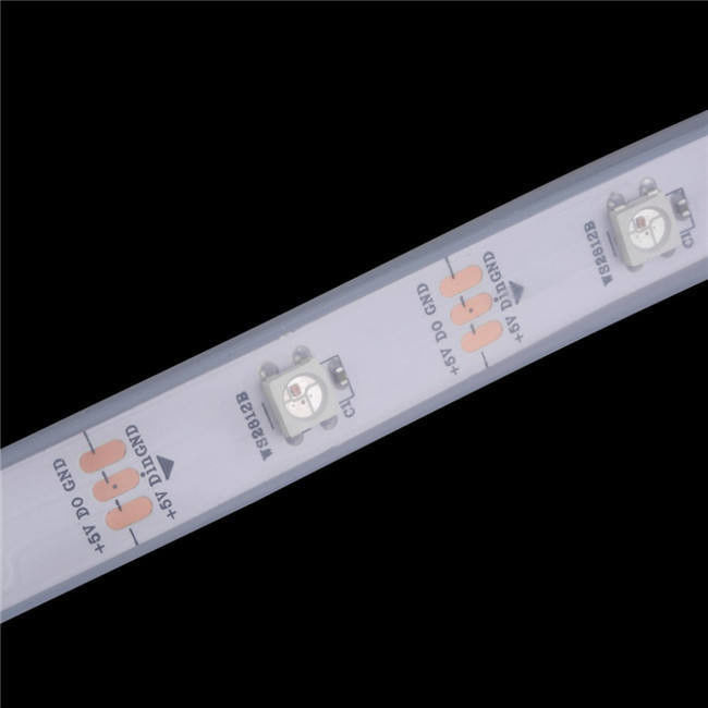 Impotente 12V ws2812 ws2811 Led Strip 60leds para Magic Color RGB Decoração CRI Ra 80