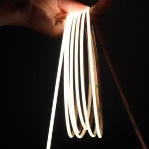 Custom Flexível 320 480 LEDs Dc 5v 10000 Lumens Quente Branco Rgb Fcob Cct Cob Led Strip Light Warehouse