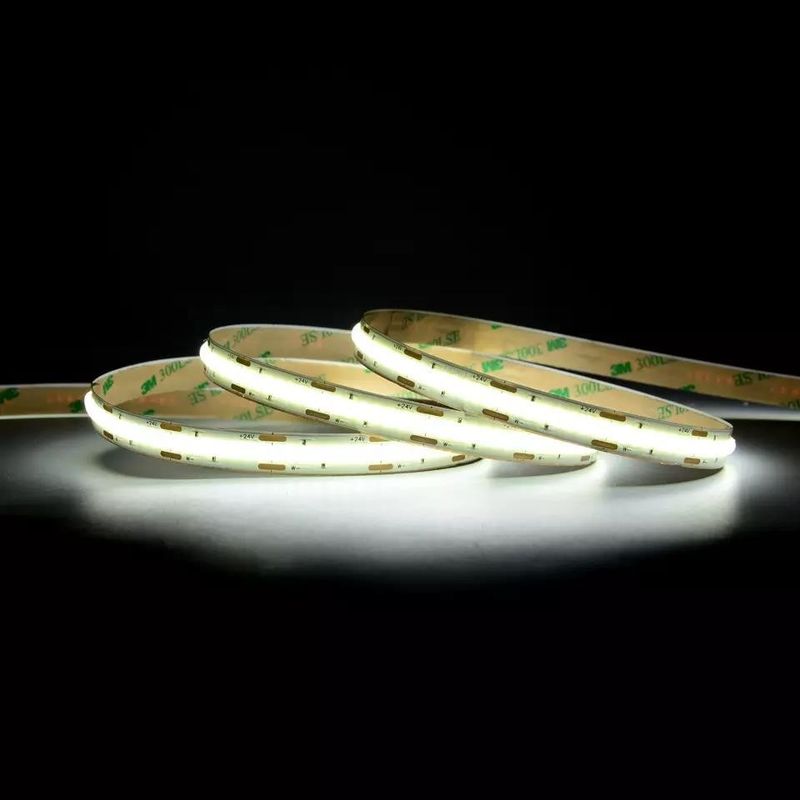 Custom Flexível 320 480 LEDs Dc 5v 10000 Lumens Quente Branco Rgb Fcob Cct Cob Led Strip Light Warehouse