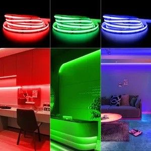 Peso do produto 0,3 kg 5m 10m Smart Strip Light com Dream Color RGB COB Chip LED