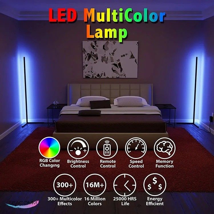 Home.hotel.lighting Lâmpada de piso LED decorativa para decoração de sala de estar moderna