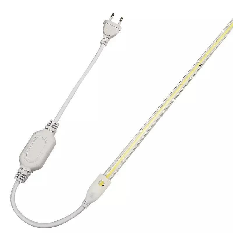 220v 280LEDs/m Branco/Branco Quente/Branco Neutro COB LED Strip CE RoHS 100m 50m Alta Voltagem