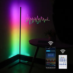 Controle remoto Lâmpada de pôr-do-sol ambiente Sala de estar inteligente RGB Câmbio de cores Decoração de noite