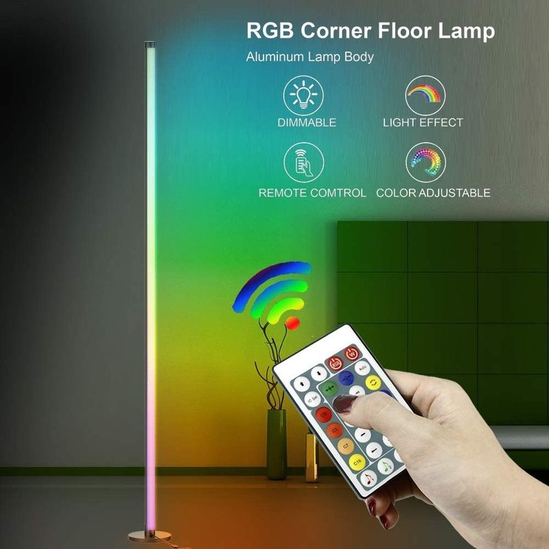 Lâmpadas de jogos Sala de estar Lâmpadas de ambiente Lâmpadas de ambiente Rgb Decoração Lâmpadas noturnas LED de canto