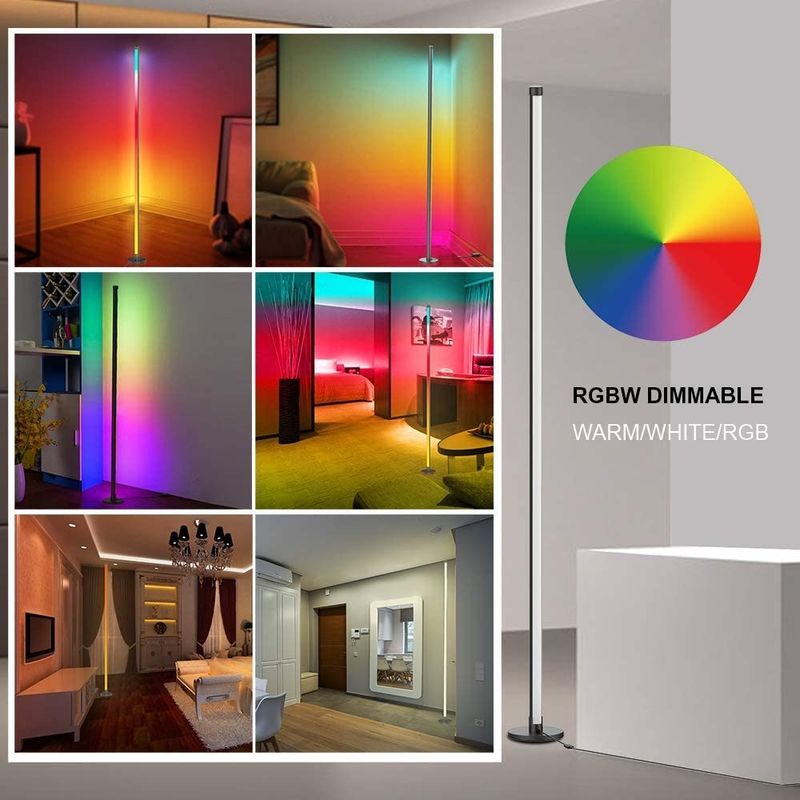 Lâmpadas de jogos Sala de estar Lâmpadas de ambiente Lâmpadas de ambiente Rgb Decoração Lâmpadas noturnas LED de canto