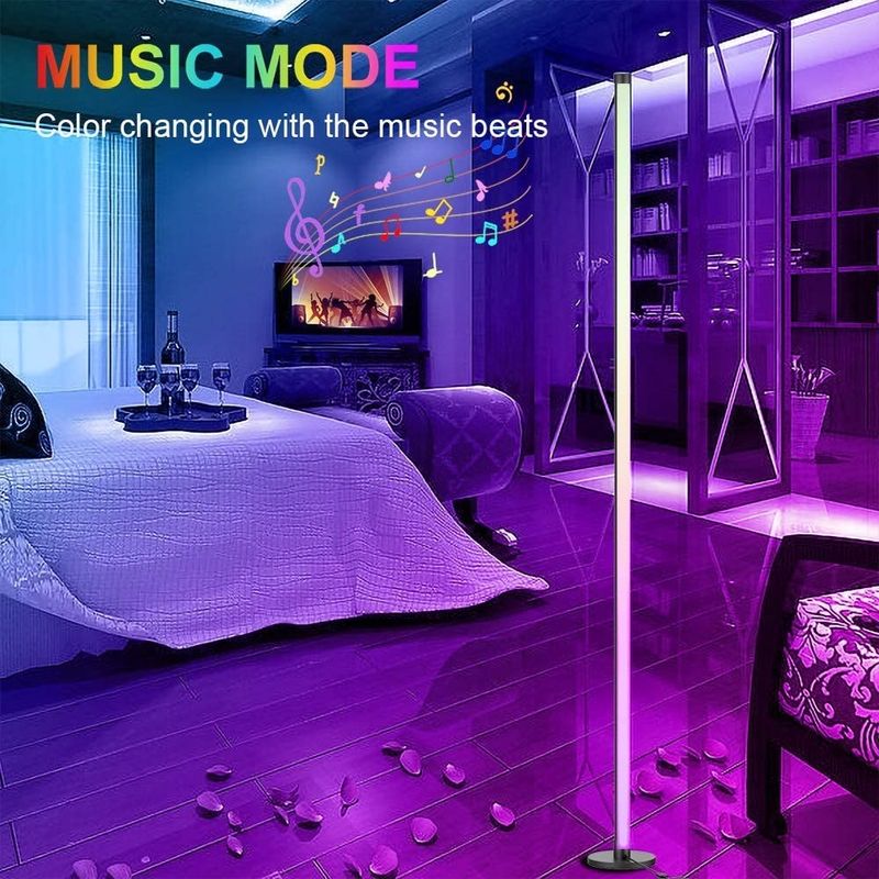 Lâmpadas de jogos Sala de estar Lâmpadas de ambiente Lâmpadas de ambiente Rgb Decoração Lâmpadas noturnas LED de canto