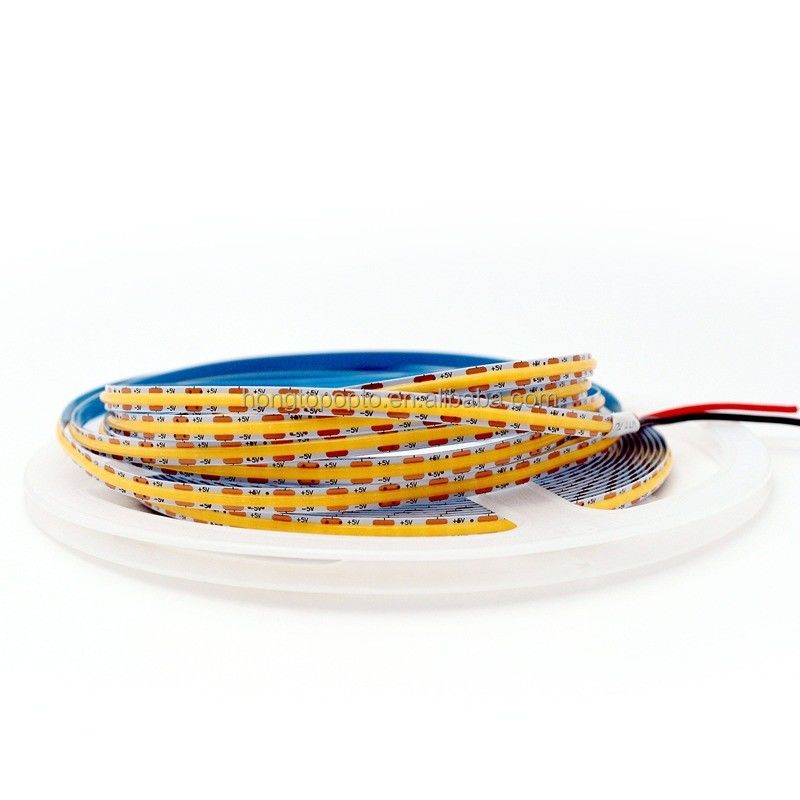880lm Ra90 Flexível COB LED Strip Light para Alta Densidade 5V 300 LED/m Backlight de Cozinha