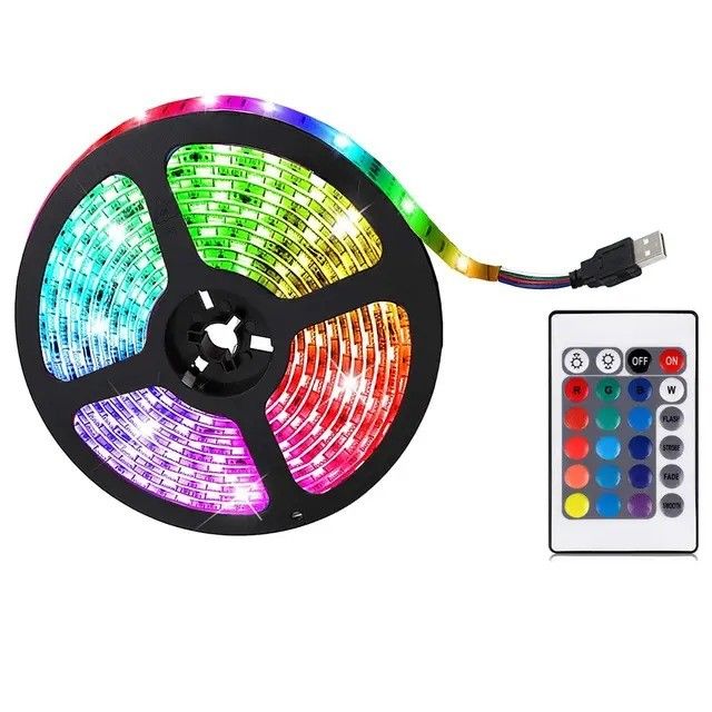 Lâmpadas LED 5050 Smd Rgb Impermeável 5m 10m 15m 60d/m Armazém flexível ao ar livre