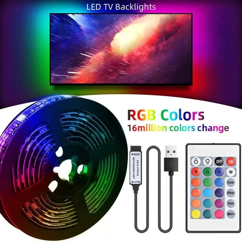 Lâmpadas LED 5050 Smd Rgb Impermeável 5m 10m 15m 60d/m Armazém flexível ao ar livre
