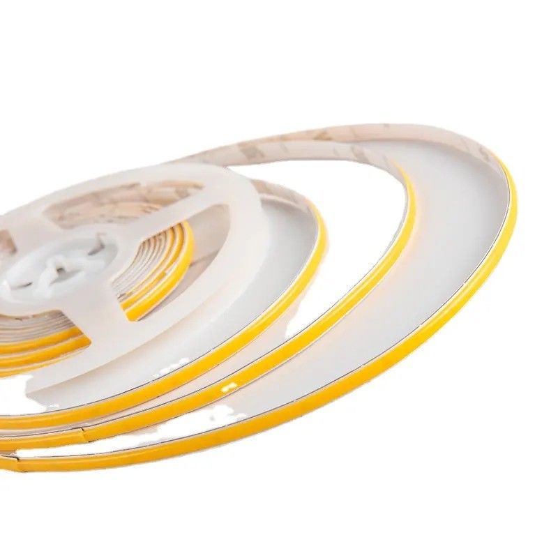 Luz de decoração colorida com design COB flexível e 50000 horas de vida útil