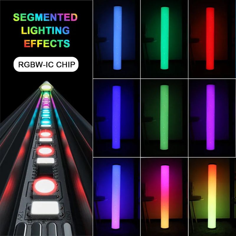 Aplicativo Wifi Atmosphere personalizado e lâmpada de piso LED de controle remoto para quarto de casa inteligente