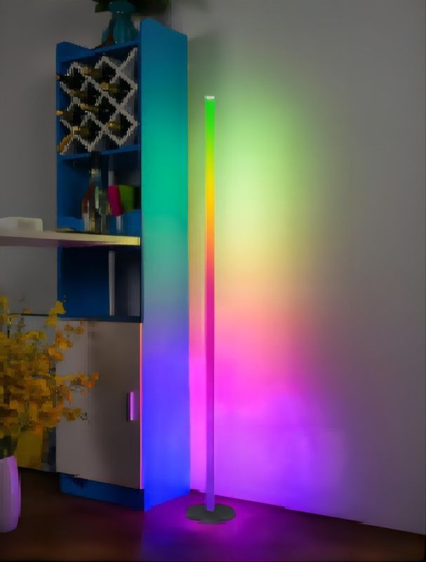 Europa Apartamento Design Moderno Projeção de pôr do sol Luz de chão LED para decoração de sala de estar