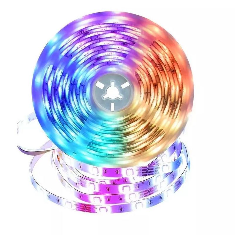 12V 5V 2835 5050 RGB WIFI Tuya Smart LED Light Strips Sincronização de música para decoração de casa inteligente