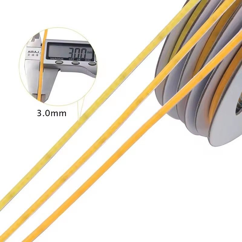 COB CRI 90 8MM 5MM LED Light Strip para a janela da frente da loja Double PCB Support Dimmer