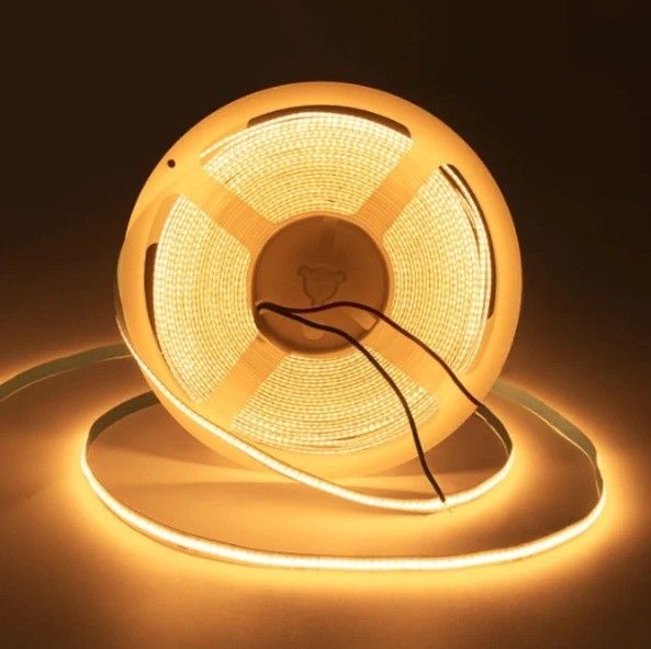 COB CRI 90 8MM 5MM LED Light Strip para a janela da frente da loja Double PCB Support Dimmer