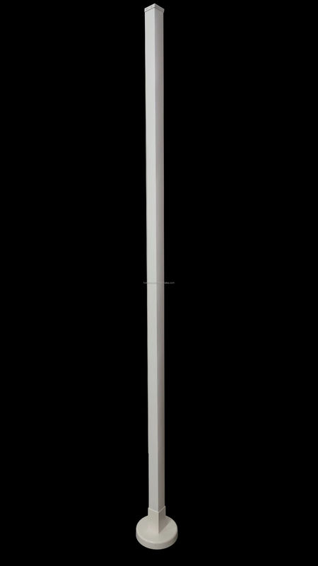 Lâmpada de esquina LED de mudança de cor RGB para iluminação decorativa de piso 35*35*1500mm