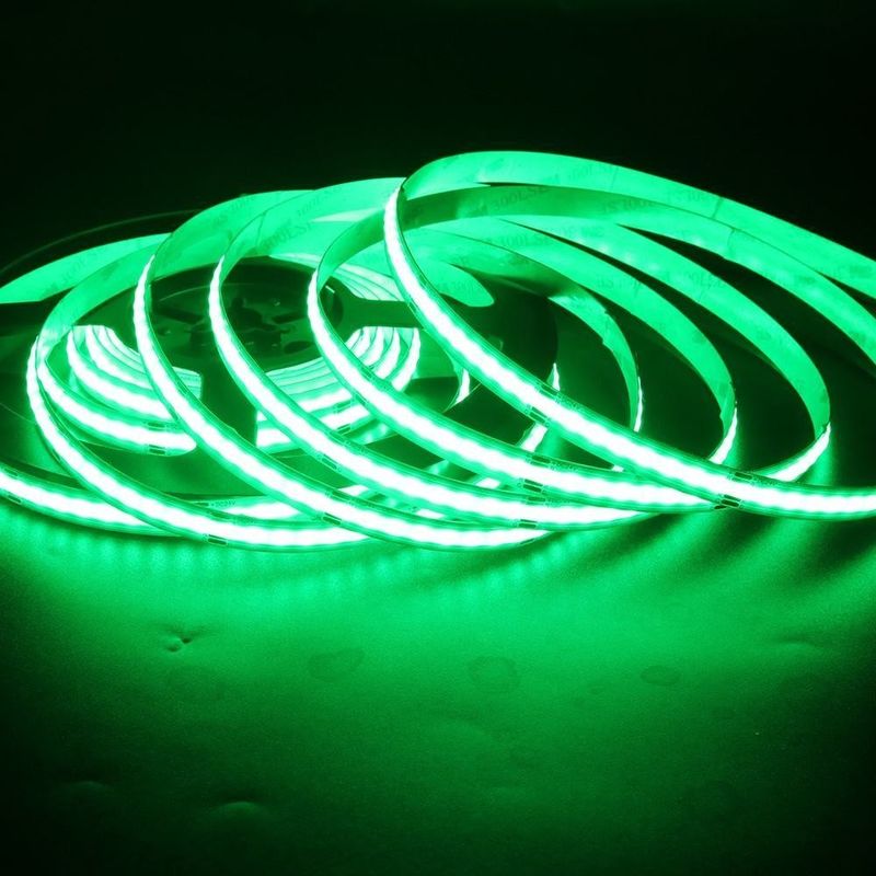 12v 24v 576LEDs RGB Temperatura de cor Cob Led Strip Light Dimmable com e CRI Ra 90