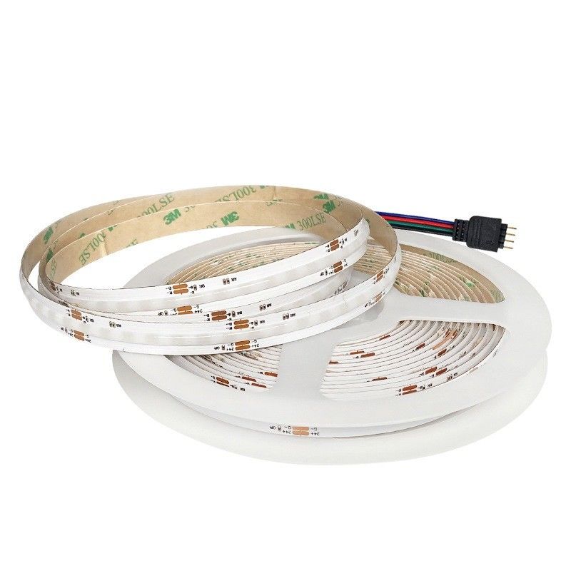 50000 Horas de Tempo de Trabalho COB LED Strip Light DC 12V 24V Personalizado RGB RGBW RGBCCT Strip